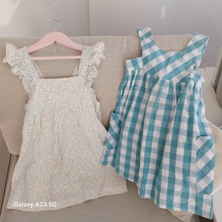 Lote 3 vestidos verano. Talla 7-8