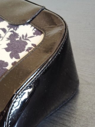 Borsa Balenciaga Nero e Bianco Floreale
