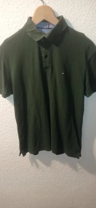 Polo Tommy Hilfiger Verde Talla XL