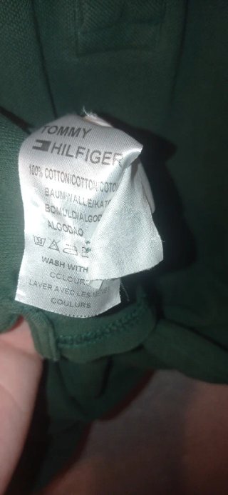 Polo Tommy Hilfiger Verde Talla XL