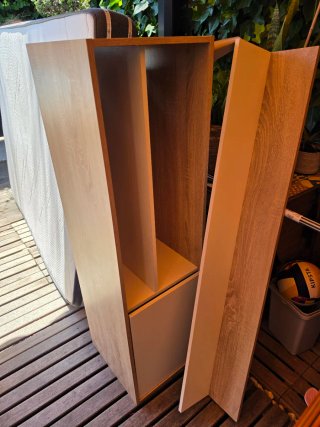 Estantería modular,  mesa TV bue  estado