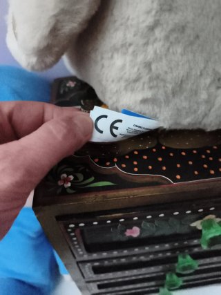 Osito de peluche con proyector,