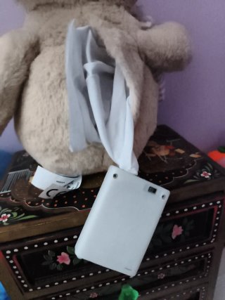 Osito de peluche con proyector,