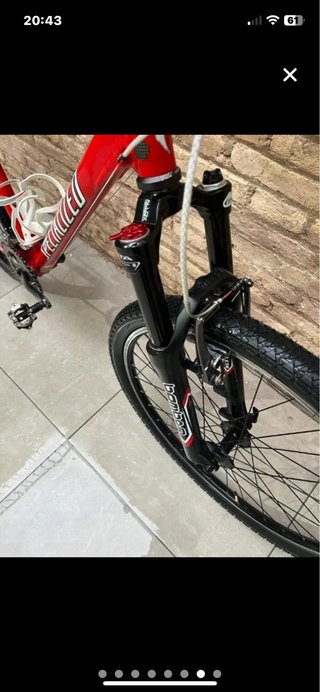 Bicicleta Montaña Specialized S-Works Roja