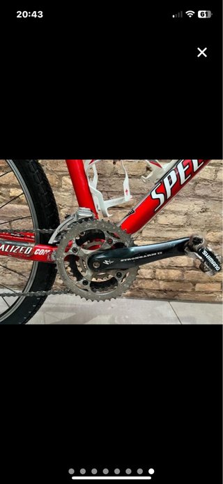 Bicicleta Montaña Specialized S-Works Roja
