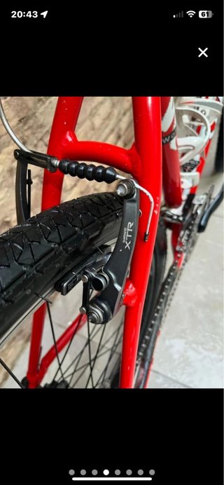 Bicicleta Montaña Specialized S-Works Roja