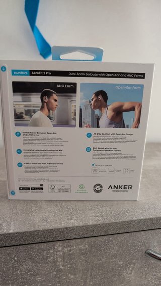 Soundcore AeroFit 2 Pro Auriculares Inalámbricos