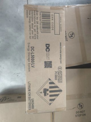 BATERÍA LITIO 5KW 48V DC-5000/LV  | ¡NUEVAS!