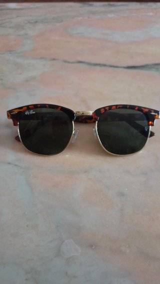 Gafas de Sol Ray-Ban Marrones y Doradas