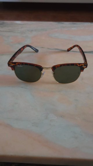 Gafas de Sol Ray-Ban Marrones y Doradas