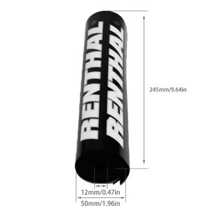 Protector Manillar Motocross/Enduro Renthal - Negr