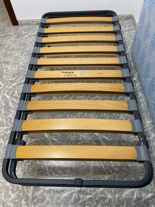 2 Somieres Cama 90cm Flex Altura patas 31 cm.