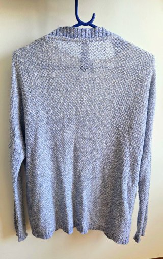 Camiseta Benetton Estampada Azul y Blanca
