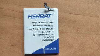 Batería 6700mAh para Huawei 20P Pro, Mate 10
