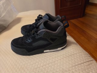 Zapatos Jordan Originales JD Negro/Gris