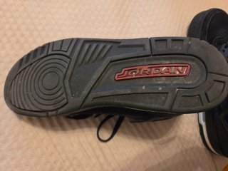 Zapatos Jordan Originales JD Negro/Gris