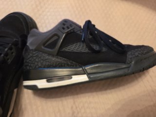 Zapatos Jordan Originales JD Negro/Gris