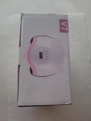 Lámpara Uñas Aokyom Profesional V7 Rosa/Blanco