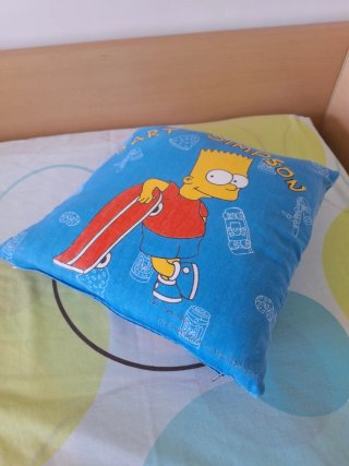 Funda Cojín Bart Simpson