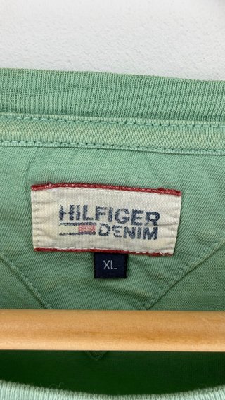 Camiseta Tommy Hilfiger Denim Verde Hombre