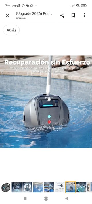 Pondee X1 Robot Limpiafondos Piscina