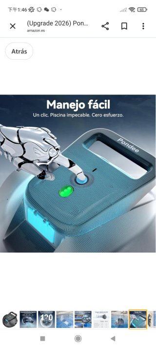 Pondee X1 Robot Limpiafondos Piscina