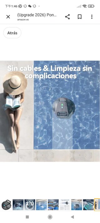 Pondee X1 Robot Limpiafondos Piscina