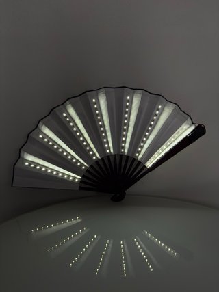Ventaglio con Led + occhiali led