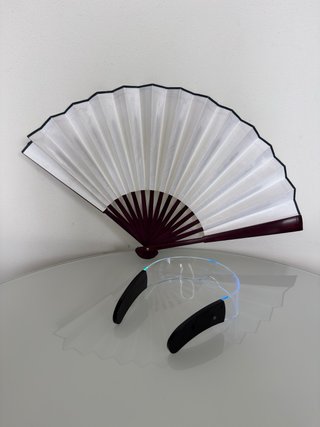 Ventaglio con Led + occhiali led