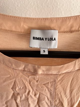 Blusa Bimba y Lola pesca pastello Taglia S