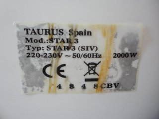 FREIDORA TAURUS 2000W