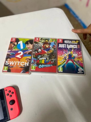 Nintendo Switch + 3 Juegos + Mando Pro