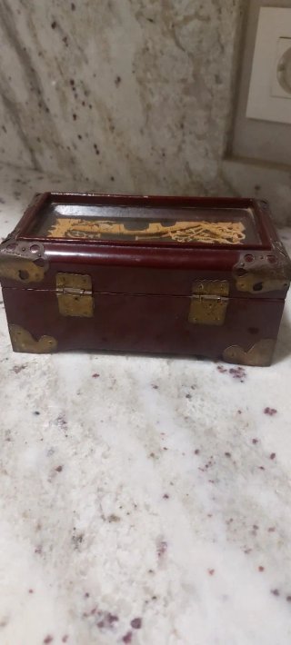 Caja china joyero antiguo