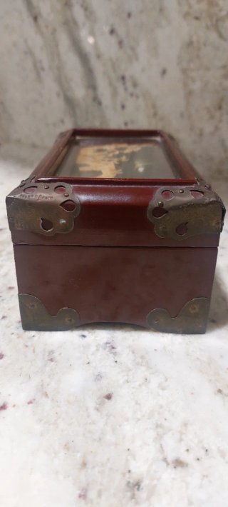 Caja china joyero antiguo