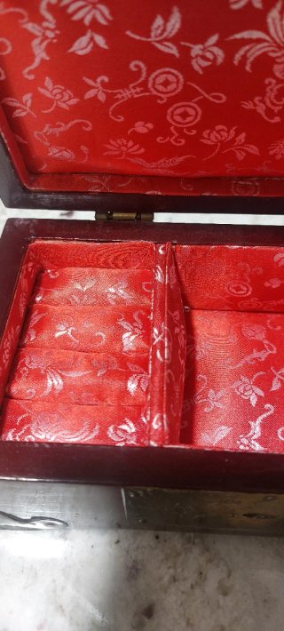 Caja china joyero antiguo