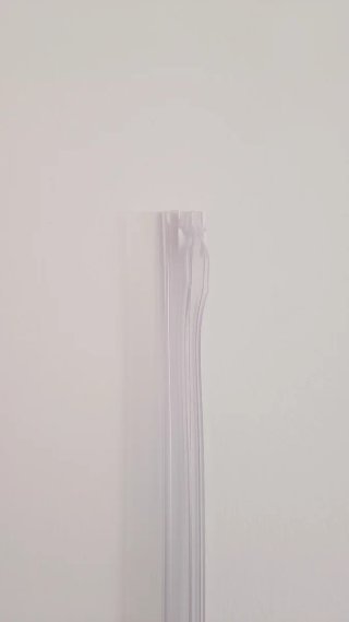 REGALO perfil de ducha transparente