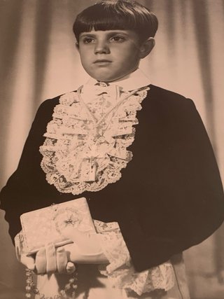 Retrato comunión/ceremonia religioso niño