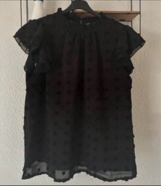 Blusa Negra Shein Talla 40