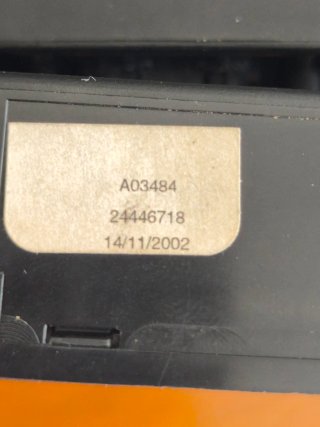 Botonera Asientos Eléctricos Saab 93