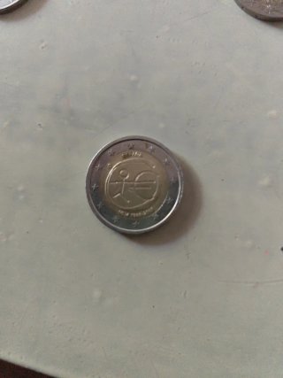 Lote 4 monedas 2 Euros Coleccionistas. Leer
