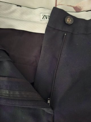 Pantalón corto negro Zara