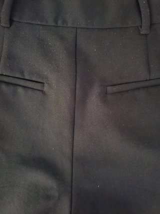 Pantalón corto negro Zara