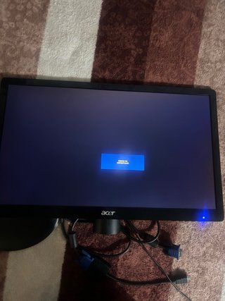Monitor Acer Nero con Base e Cavi