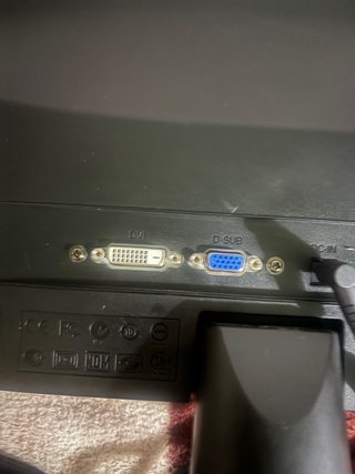 Monitor Acer Nero con Base e Cavi