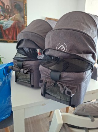 Capazos Gemelares Baby Monsters