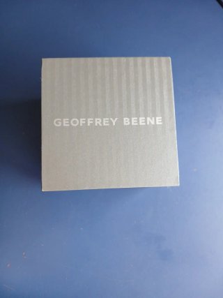 Reloj Geoffrey Beene Azul y Plateado