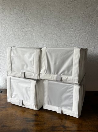 4 Cajas Organizadoras IKEA Hemmafixare