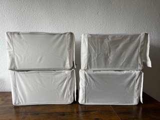 4 Cajas Organizadoras IKEA Hemmafixare