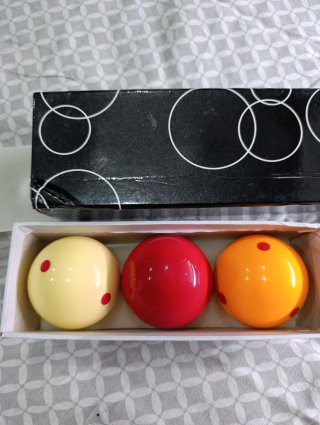 Bolas de billar carambola