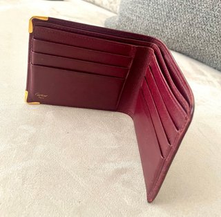 Portafoglio Cartier bordeaux